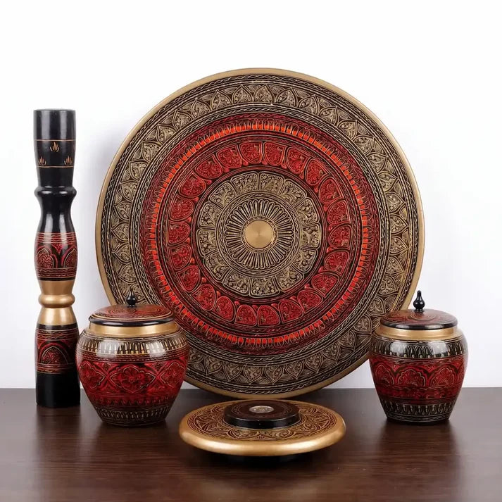 Coffee Table - Naqshi - Brown
