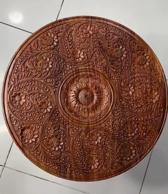 Coffee Table - Carving